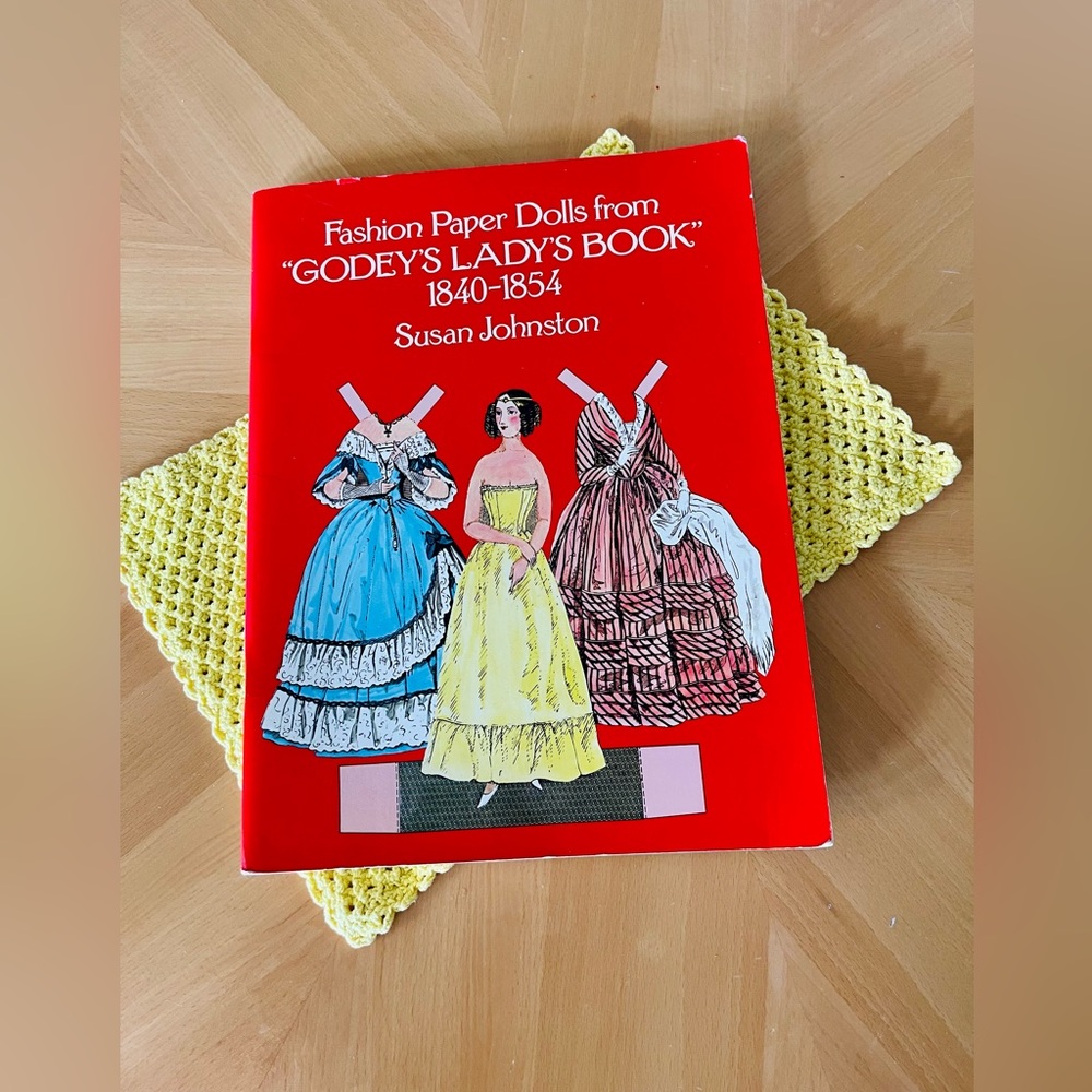 Vintage (1977) Fashion Paper Dolls From Godey's Lady's Book 1840-1854